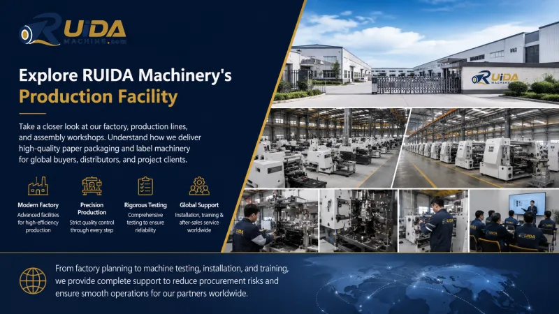 Ruida packaging machinery factory