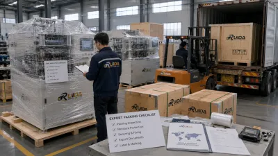 Ruida Machine export packing and delivery preparation