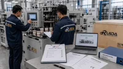 Ruida Machine quality control and machine testing before shipment