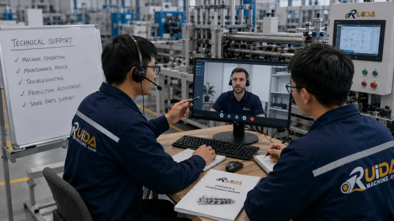 Ruida Machine installation support