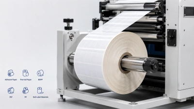 Material unwinding system for label die cutting machine
