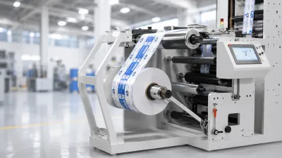 Label material unwinding system for label printing machine