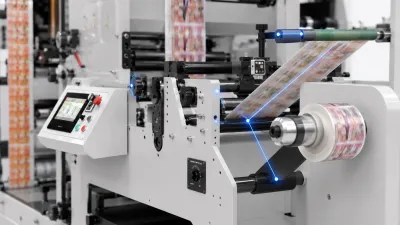 Automatic tension control system for RDRY-320B-9C label flexo press