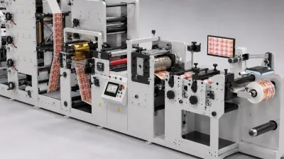 Inline converting system for RDRY-320B-9C label flexographic printing machine