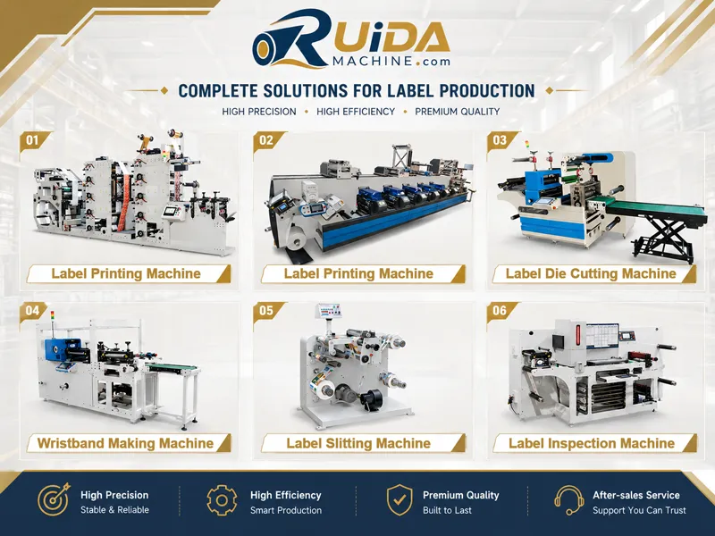 Label printing and converting equipment