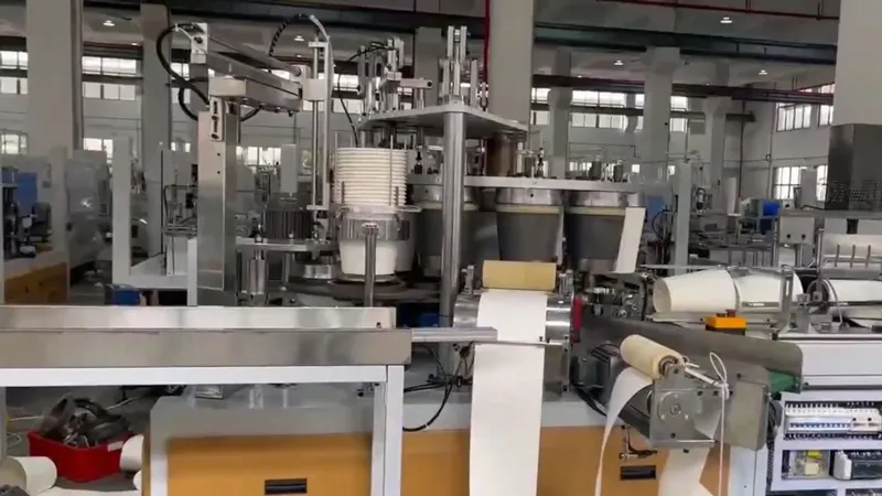 28–190oz Paper Bucket Machine | RD-ZT-200 Bucket Former Application