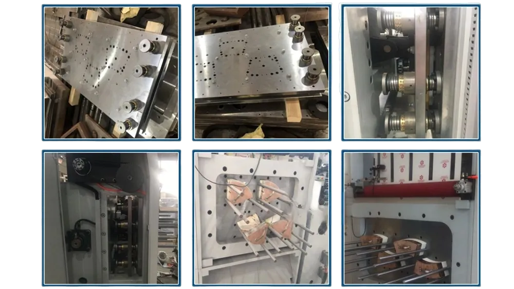 Paper Cup Blanks In-line Flexo Printing & Die Cutting Machine | RDRY-850C-4C Operation