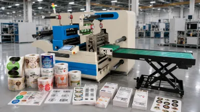 Label die cutting machine