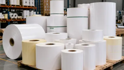 Label material preparation