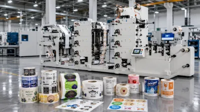Label printing machine