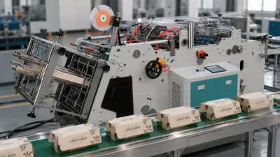 Lunch box forming machine