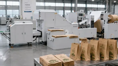 Paper bag making machine