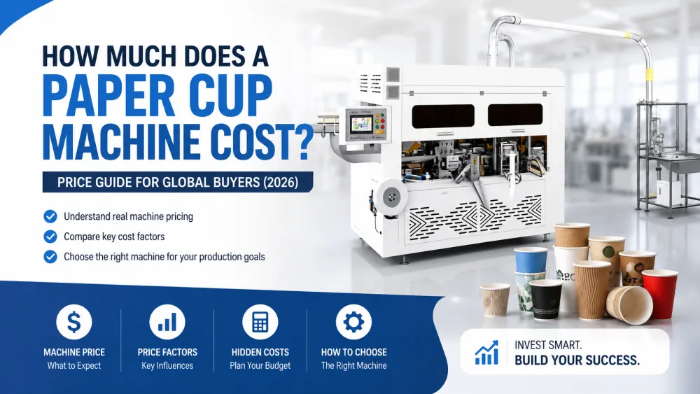 How Much Does a Paper Cup Machine Cost? Price Guide for Global Buyers (2026)