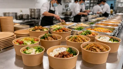 Paper bowls for catering and food service businesses