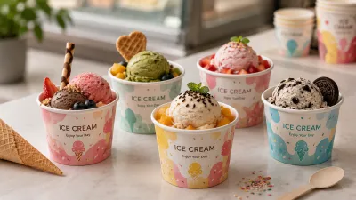 Ice cream paper cups produced by RDZB-200