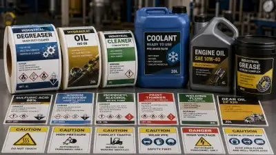Industrial labels and durable product identification labels