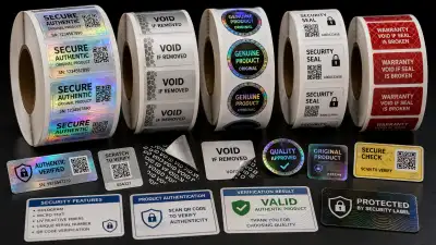 Security labels and tamper evident labels