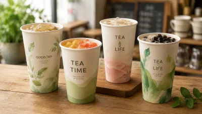 Tea cups manufactured with high speed paper cup machine
