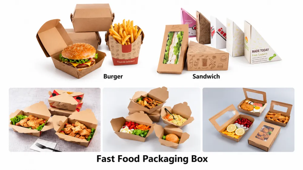 Hamburger Box Making Machine RD-HBH | Automatic Paper Burger Box Forming Machine Operation