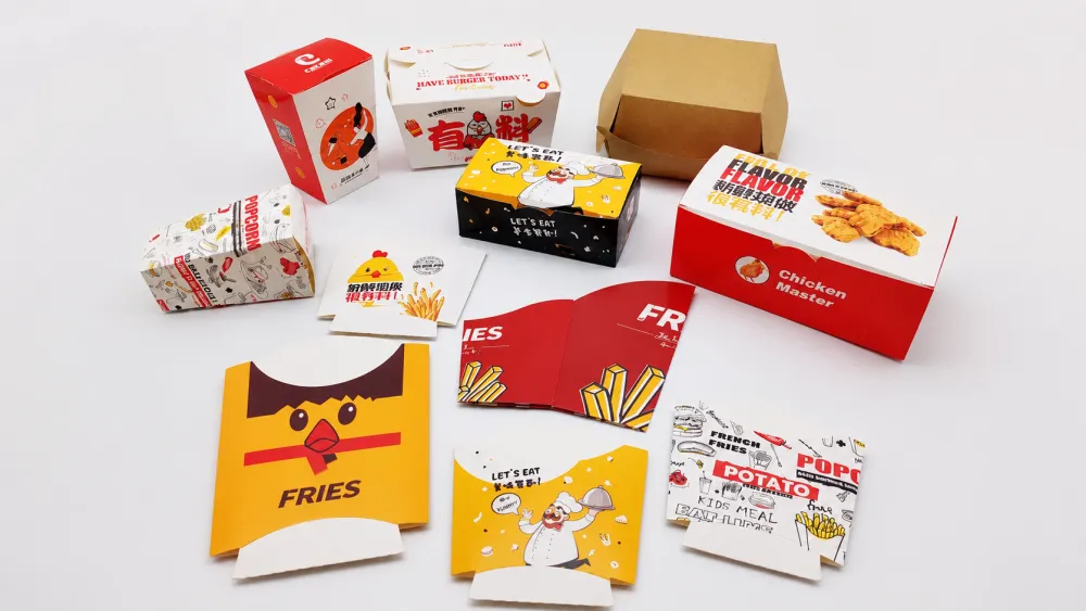 Hamburger Box Making Machine RD-HBH | Automatic Paper Burger Box Forming Machine Details