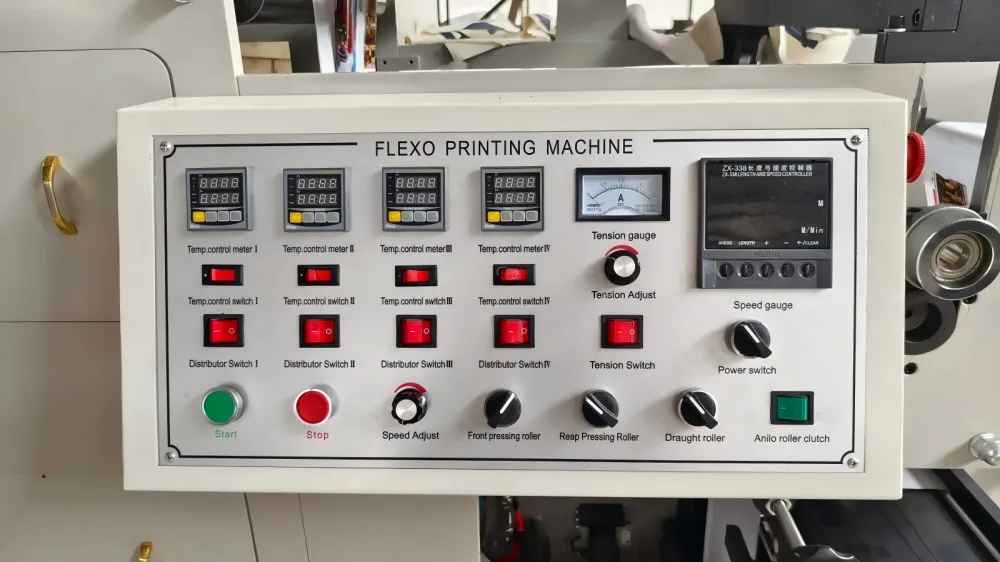 Full Servo 9 Color Label Flexo Printing Machine | RDRY-320B-9C Application