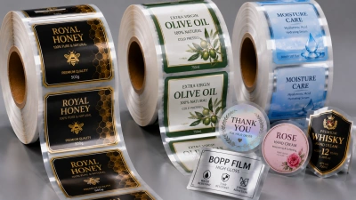 BOPP film material for premium packaging labels