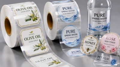 PET film material for durable label production