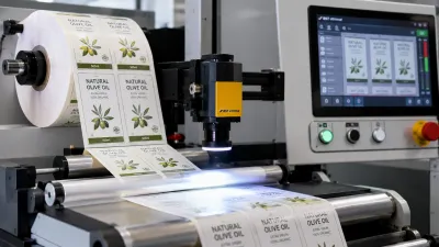 Self adhesive paper labels for label inspection machines