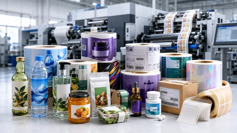 Label printing and converting applications