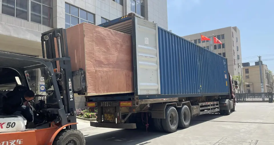 Ruida Machine export packing and delivery