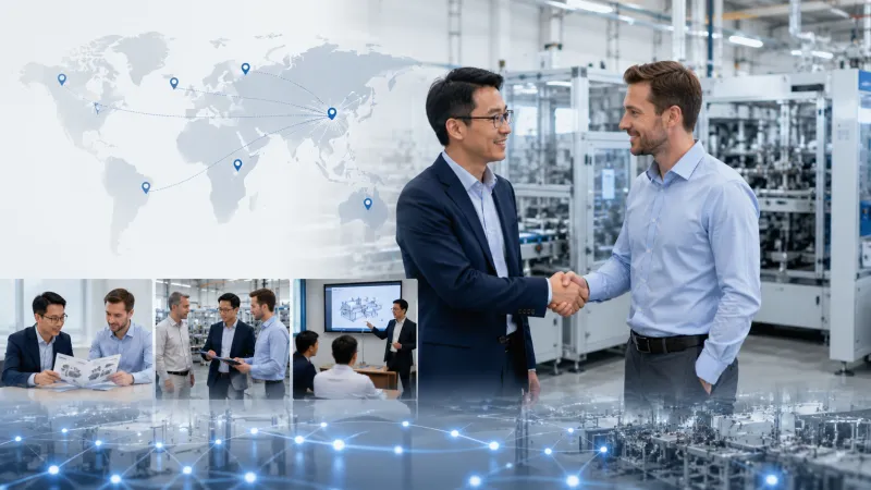 Packaging machinery distributor and partner support